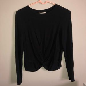 ivorie black long sleeve